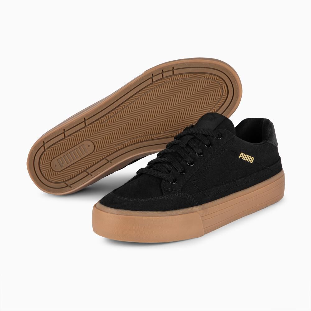 Zapatilla Urbana Hombre Puma Court Classic Vulc Negro image number 0.0