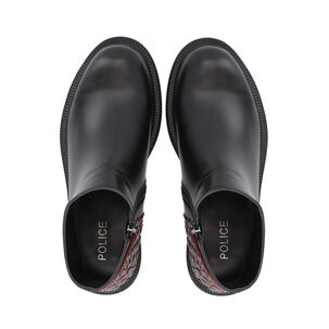 Botin Mujer Negro Galli Police