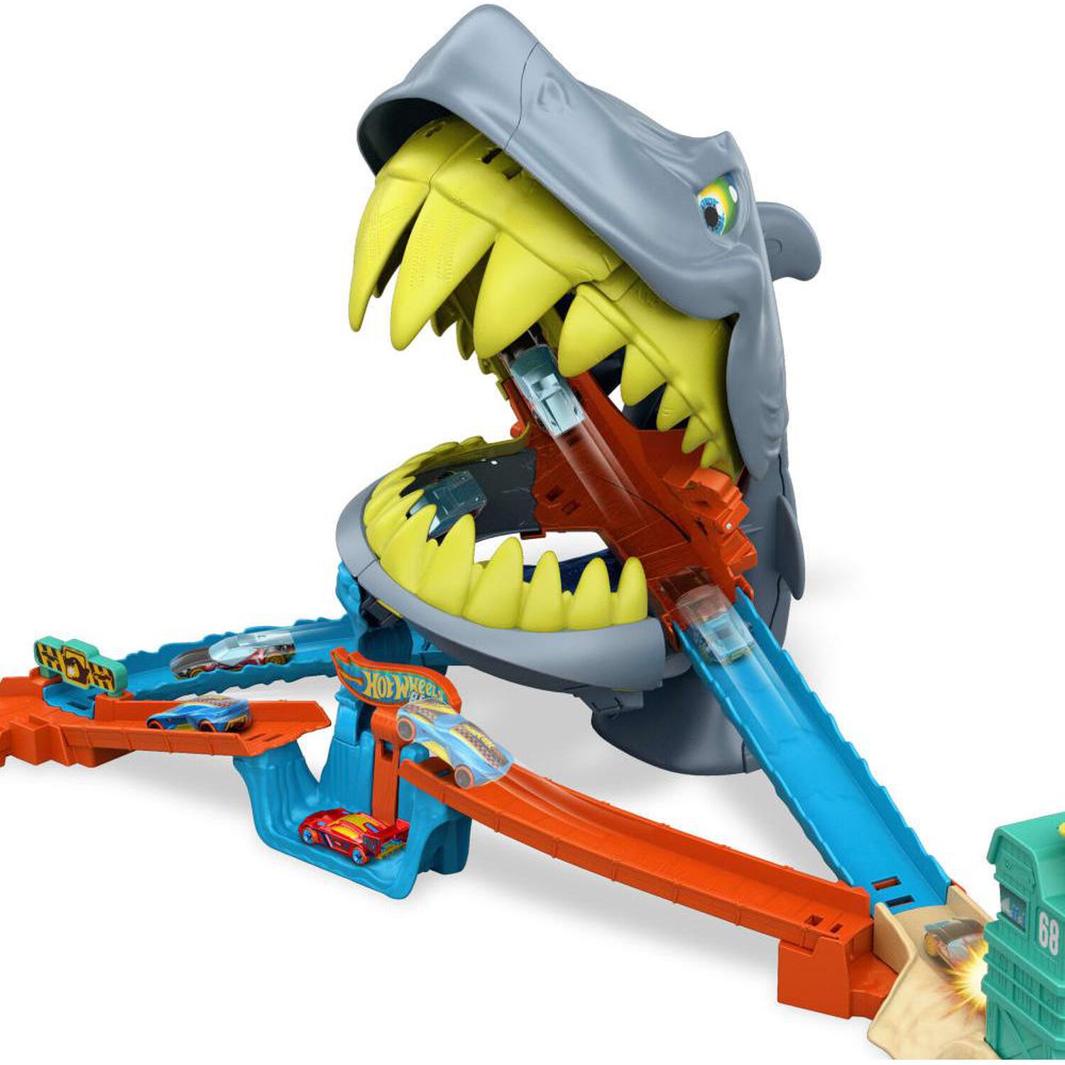 Autopista Hot Wheels City Shark Beach Tvd image number 2.0