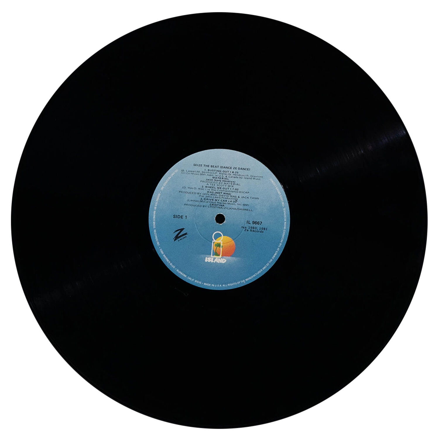 Seize The Beat - Dance Ze Dance - Various Artist | Vinilo Usado image number 2.0