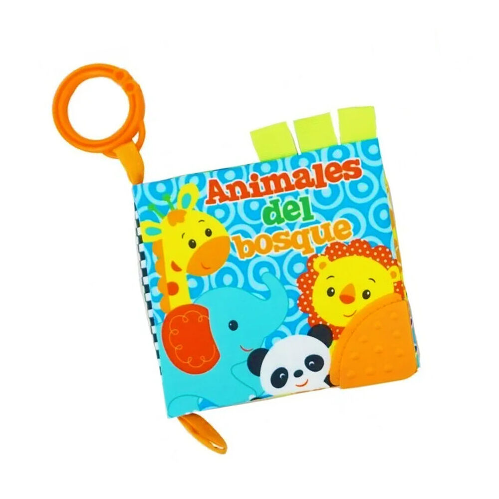 Libro Sensorial Tela Estimulaci&oacute;n Visual Juguete Bebe image number 0.0