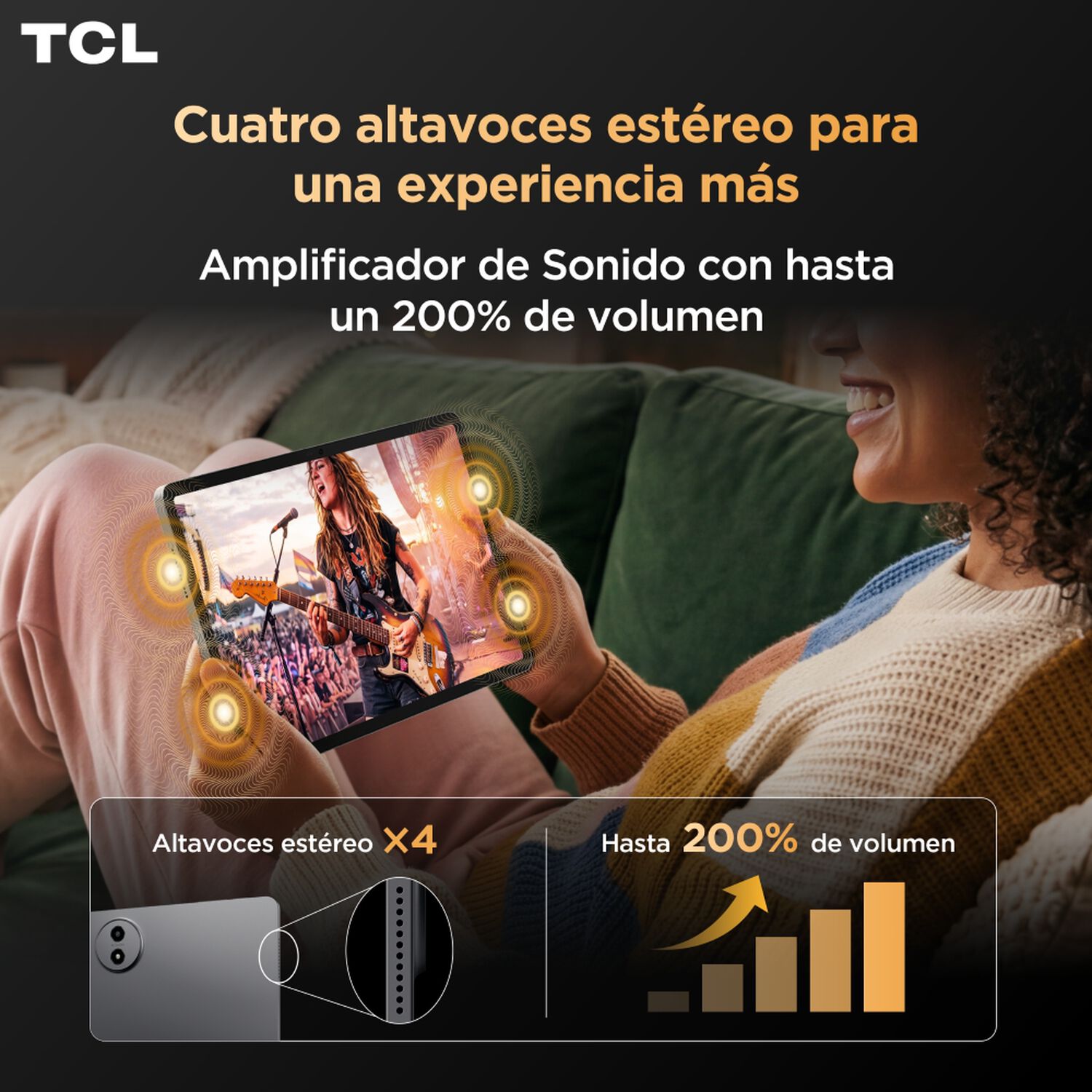 Tablet 11" TCL Tab A1 Nxtpaper / 6 GB RAM / 128 GB / Gris + L&aacute;piz T Pen + Funda image number 8.0