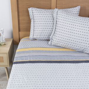 Sabana Estampada Plumetti 2 P Birch