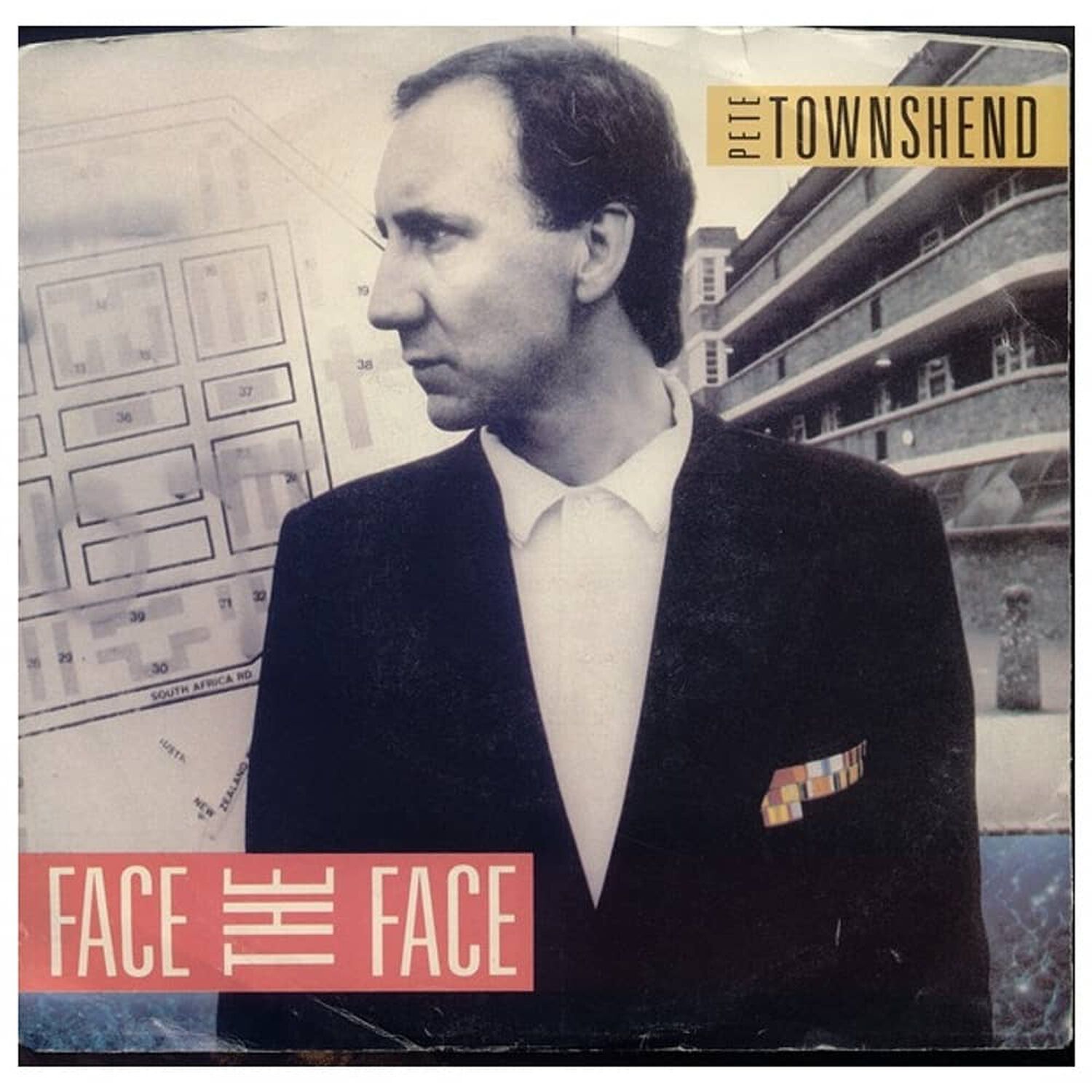 Pete Townshend - Face The Face | 7" Single Vinilo Usado image number 0.0
