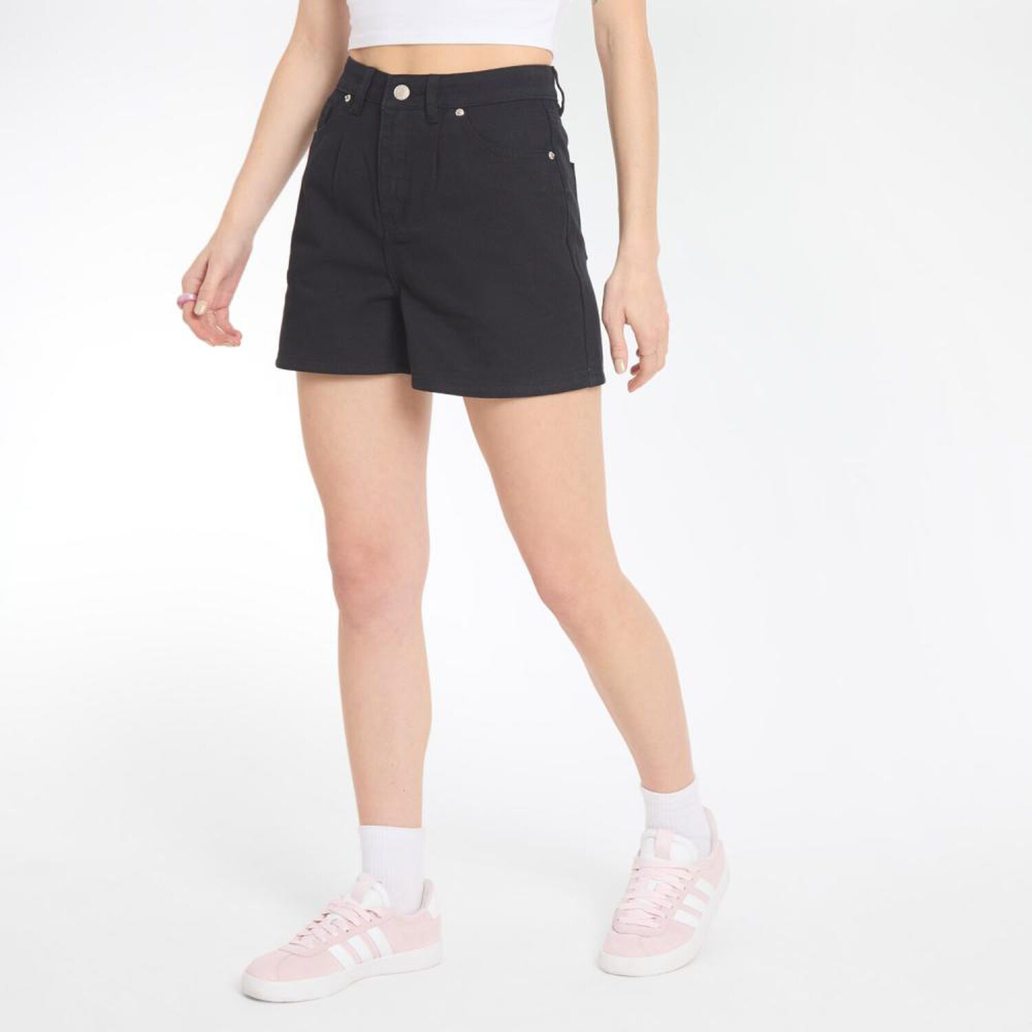 Short Roll Up En Basta Tiro Medio Skinny Mujer Freedom image number 2.0