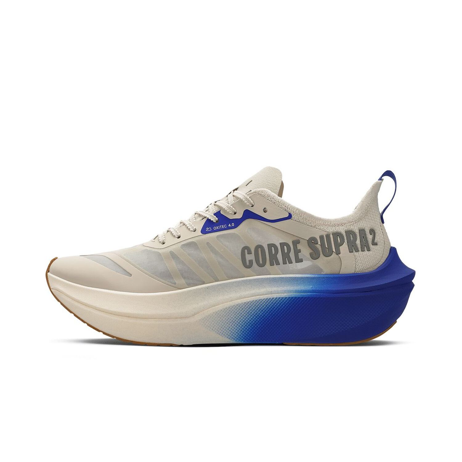 Zapatilla Running Hombre Corre Supra 2 Azul/blanco image number 2.0