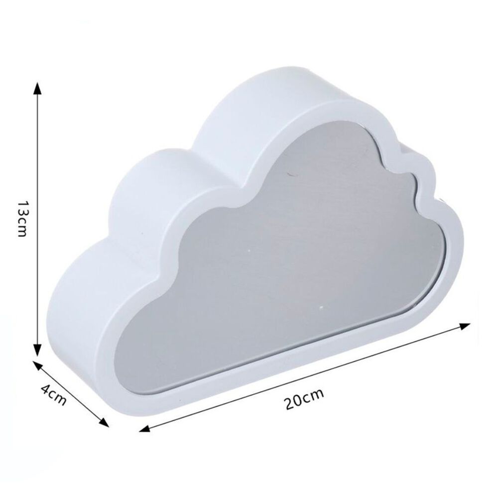 L&aacute;mpara Nocturna Forma De Nube 4x20x13cm Hogar image number 3.0