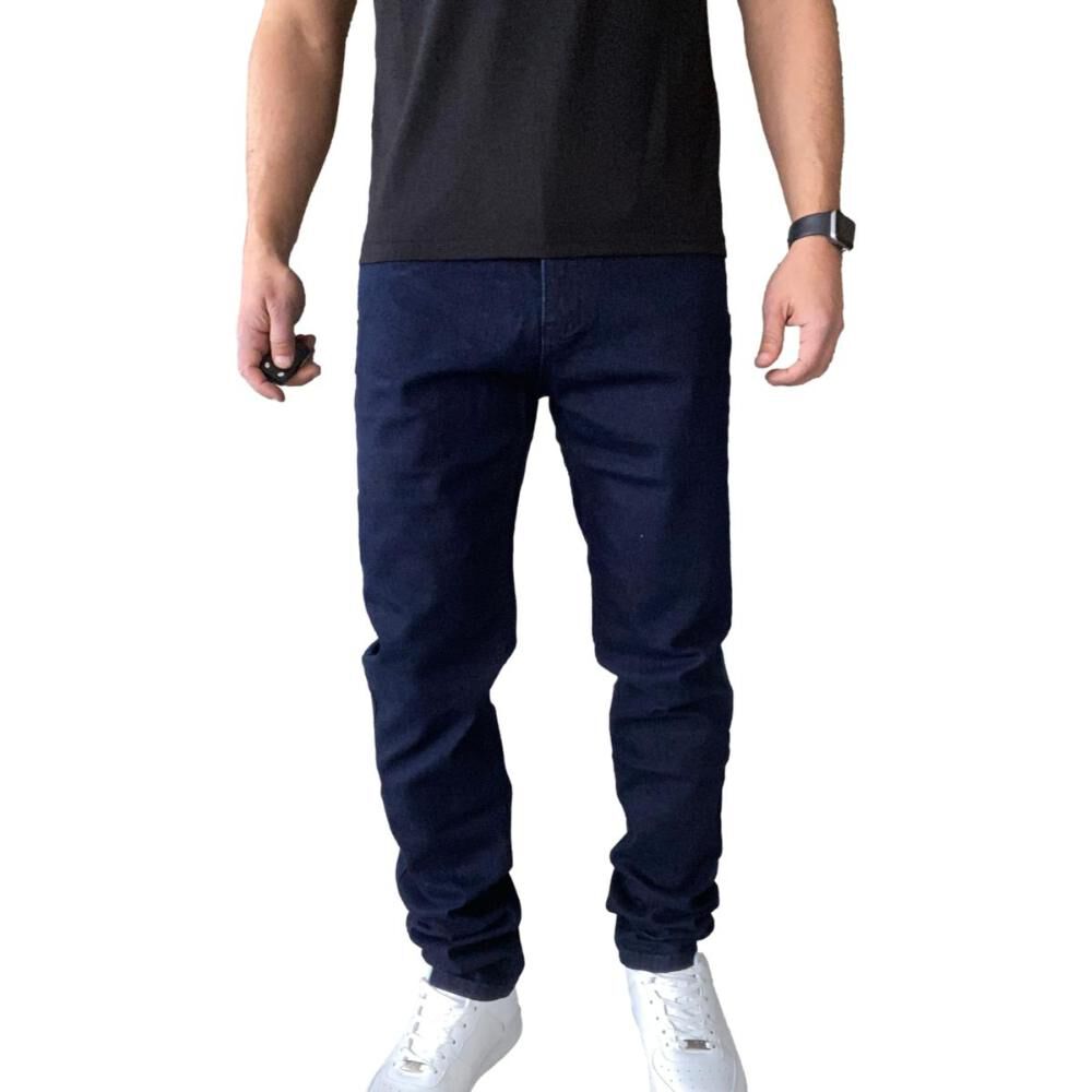 Jeans Slim Fit Mosaico Elasticados Hombre image number 1.0