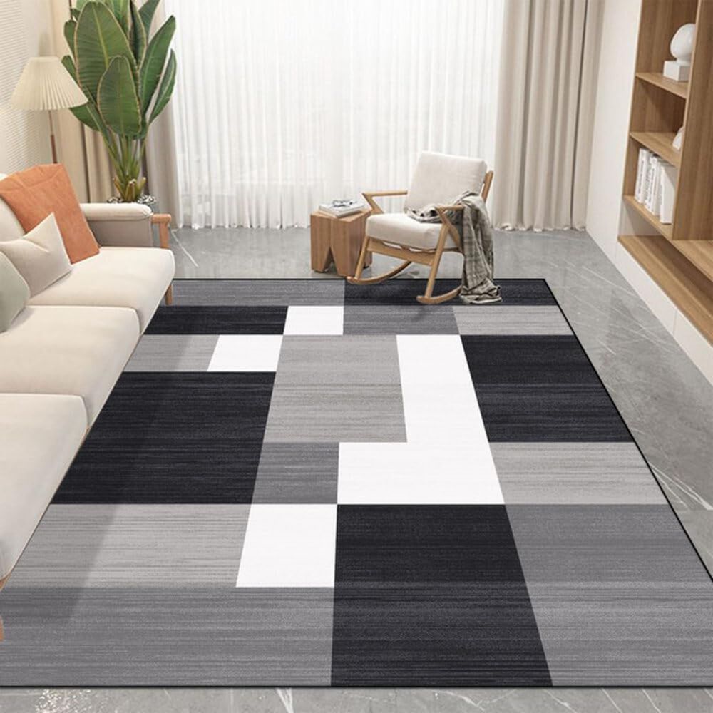 Alfombras Lisas Con Diseños Efecto 3d 200x240 Cm Md09 image number 1.0