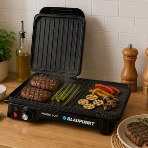 Parrillera Electrica Potencia De 2400w Modelo Pro Grill 200 Marca Blaupunkt