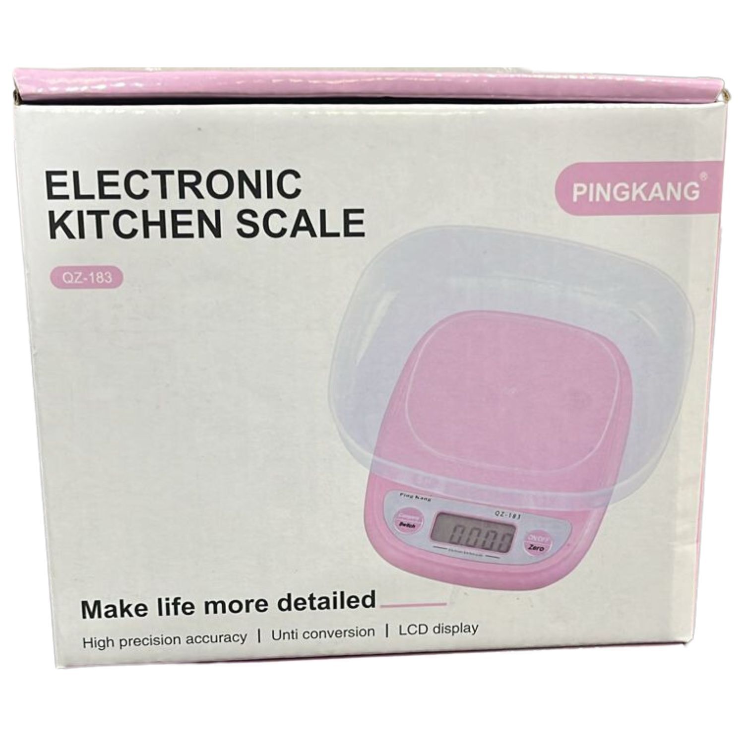 Balanza Digital De Cocina 5 Kg Para Preparaciones Reposteria image number 3.0