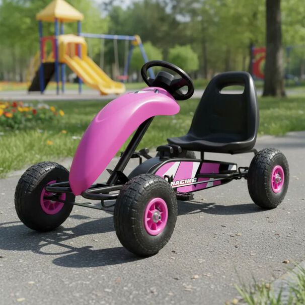 Gokart Racing Bebesit - Rosa