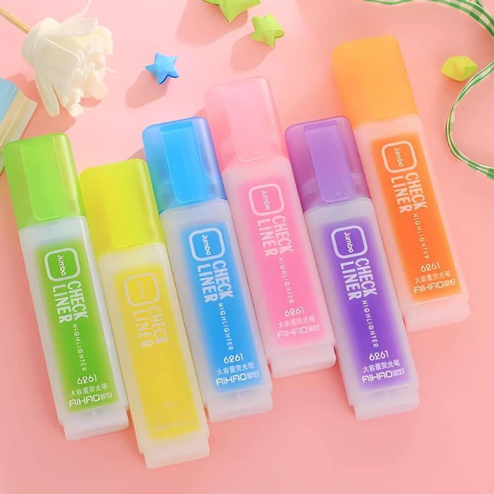 Set 6 Resaltadores Fluorescentes Variados Papeleria Creativa image number 2.0