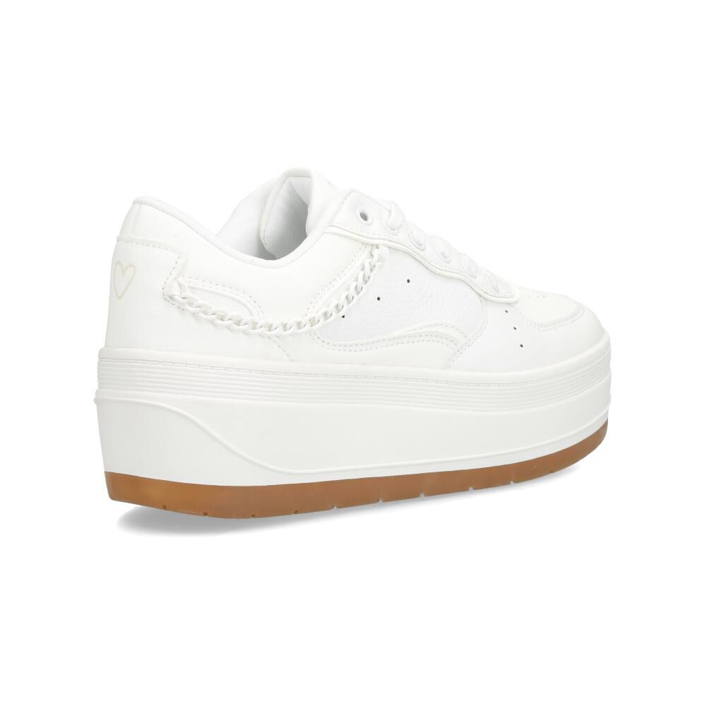Zapatilla Urbana Mujer Freedom White image number 3.0