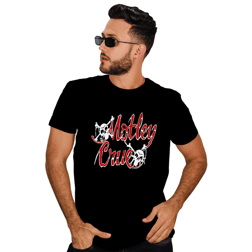 Polera Hombre Motley Crue Metal Rock image number 0.0