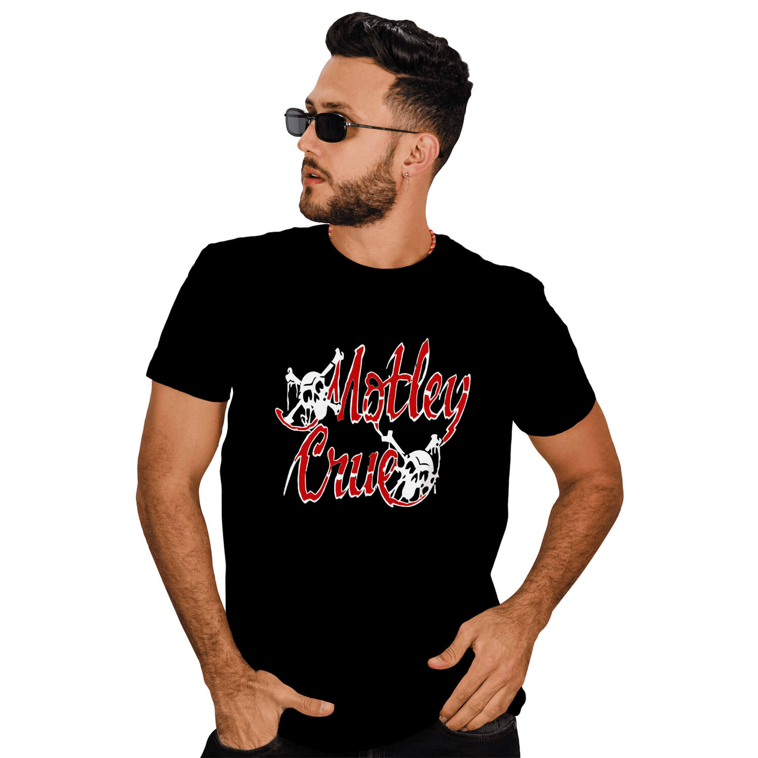 Polera Hombre Motley Crue Metal Rock image number 0.0