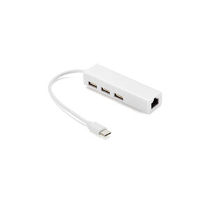 Hub Usb Tipo C 3 Puertos Y Puerto Ethernet - Ps