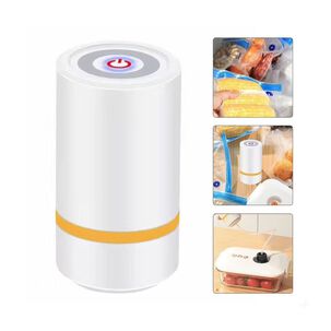 Mini Sellador Al Vac&iacute;o Port&aacute;til Con Bomba De Aire El&eacute;ctrica Usb