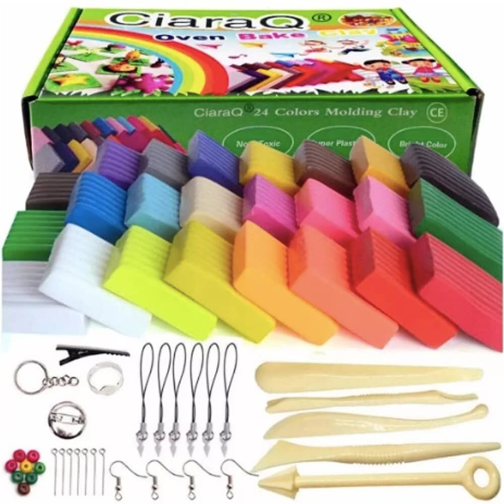 Kit De Inicio De Arcilla Polim&eacute;rica 24 Colores image number 2.0