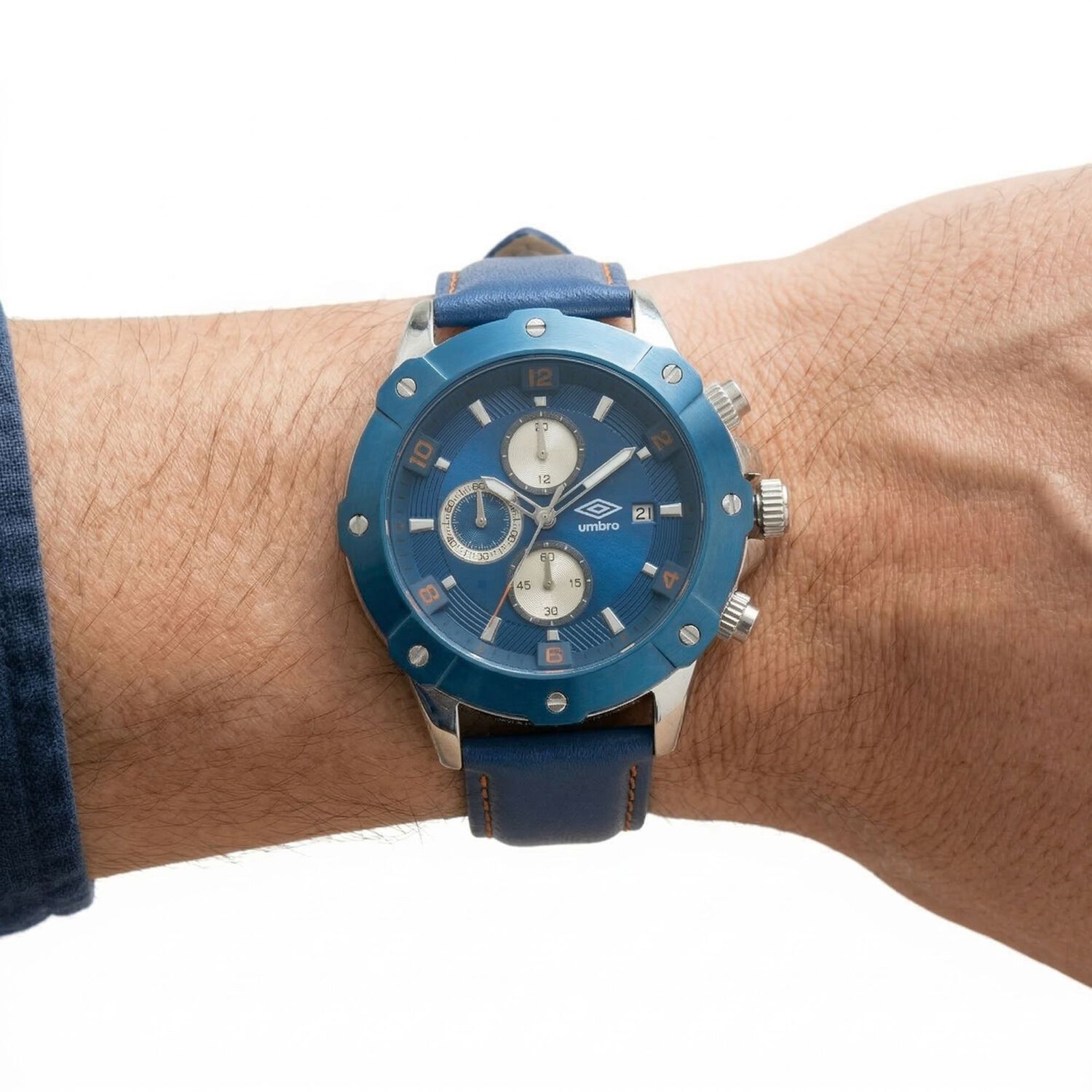 Reloj An&aacute;logo Hombre Umbro Plus Azul Umbp-1500-61 image number 5.0