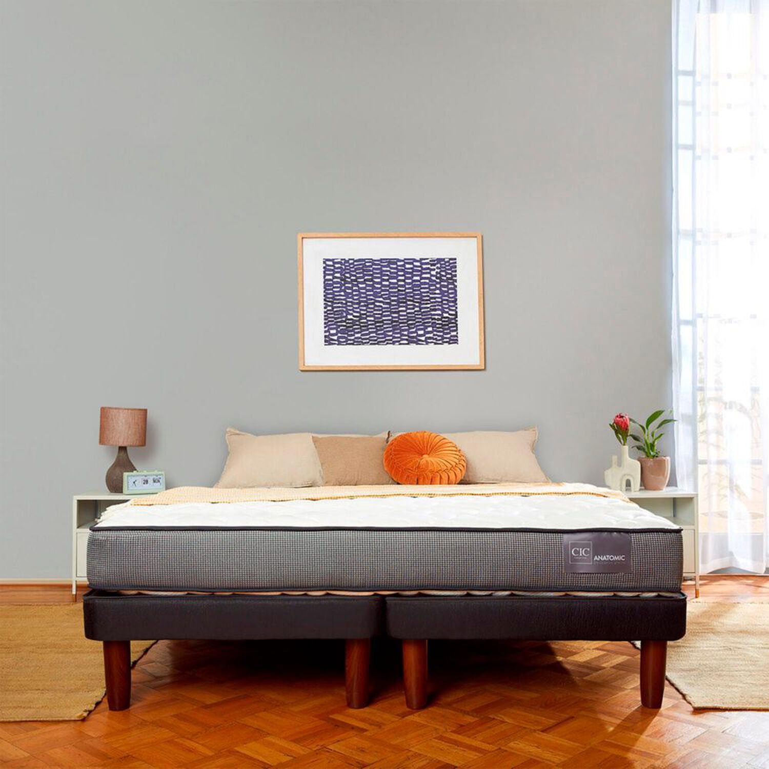 Cama Europea Cic Anatomic / Full / Base Normal image number 8.0