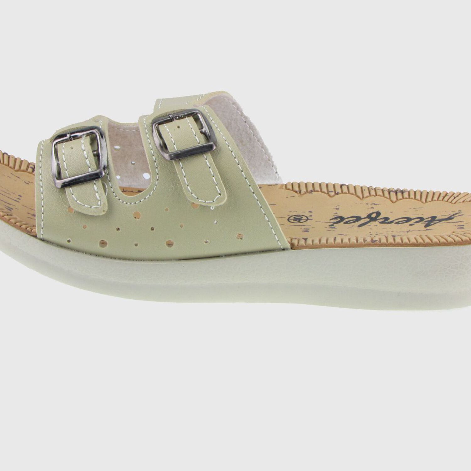 Sandalia Descanso Beige V&iacute;a Franca Art. 58062beige image number 1.0