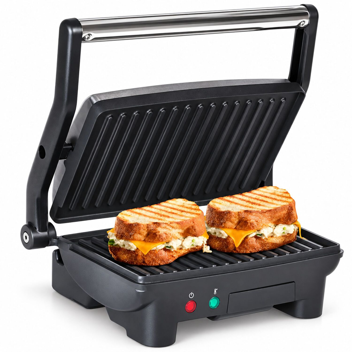 Panini Black + Decker 900w Placas Antiadherentes Gr2976-cl image number 0.0