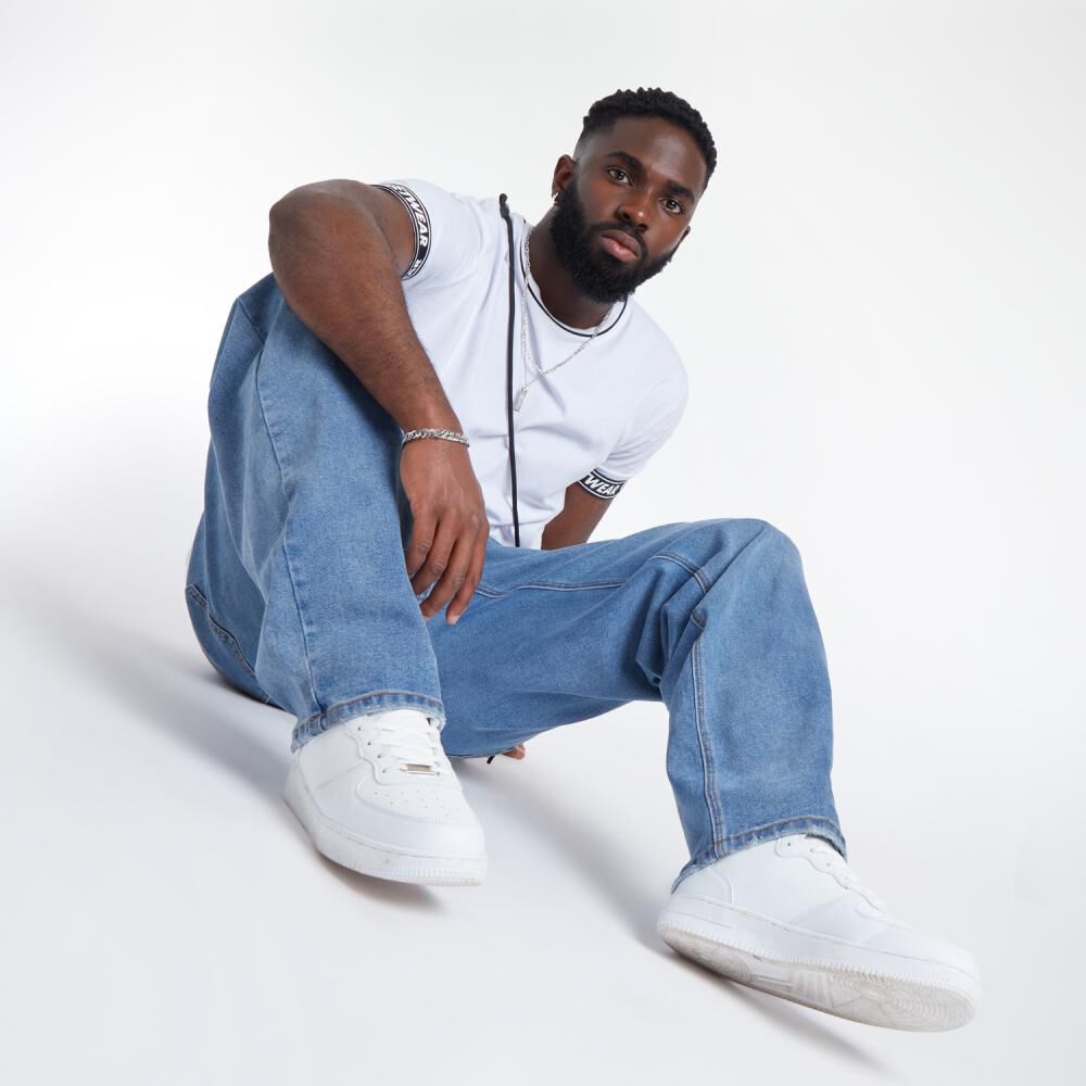 Jeans Tiro Medio Baggy Hombre Rolly Go image number 1.0