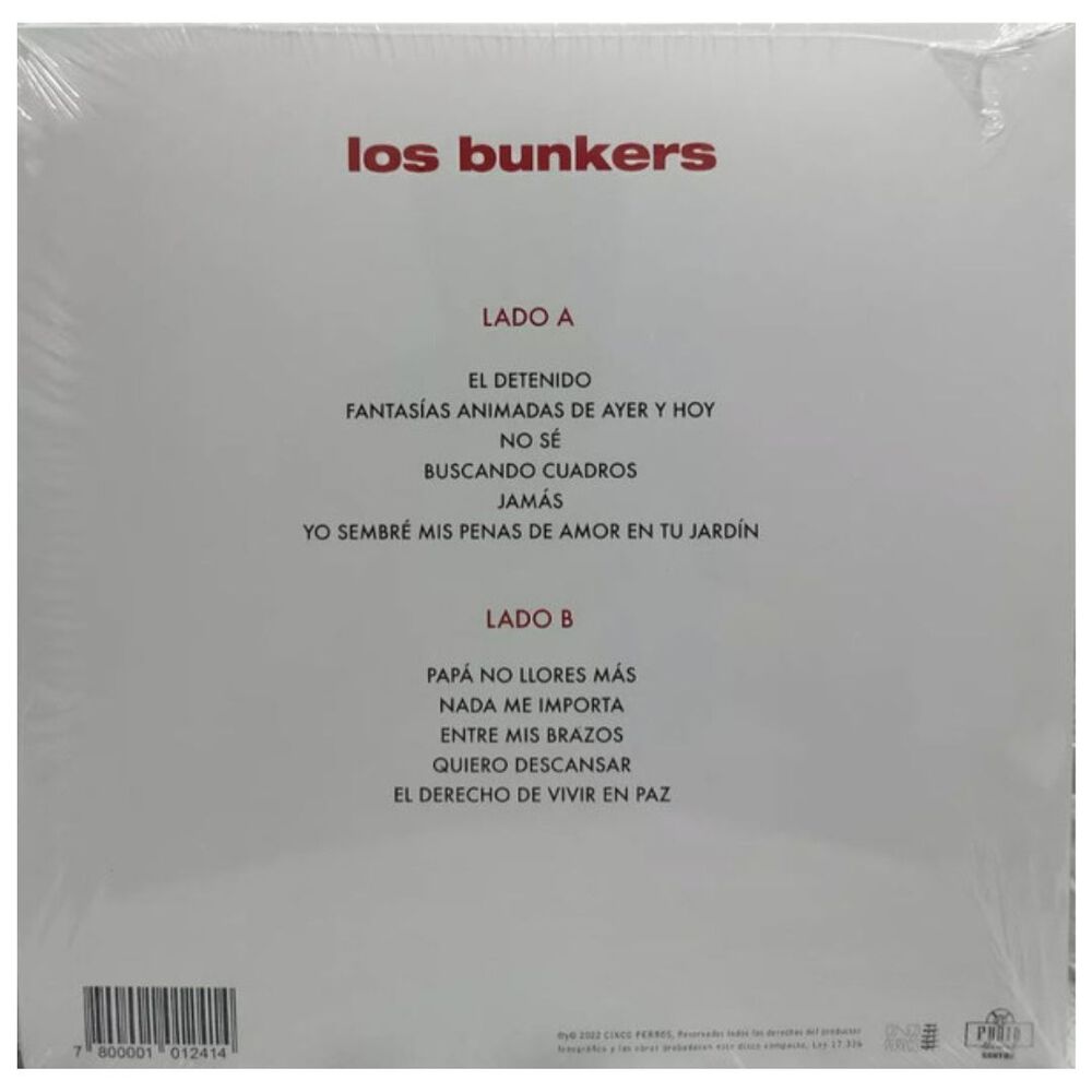 Los Bunkers - Los Bunkers (incl. Librillo) | Vinilo image number 1.0