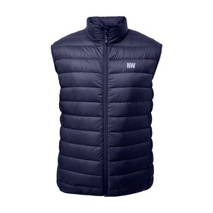 Parka Pluma Hw Pullay Pro Sin Manga Azul