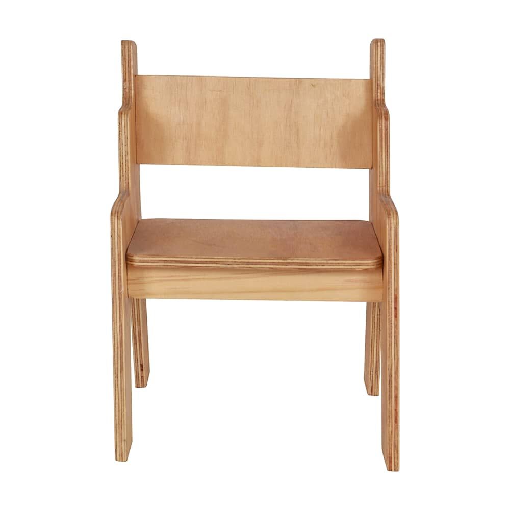 Silla Infantil Natural 25x35x35 Cm M&aacute;xima Design image number 1.0