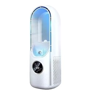 Ventilador De Mesa Sin Aspas Usb Aire Acondicionado Port&aacute;til