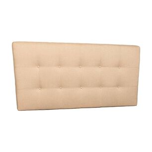 Respaldo Dos Plazas Lino Beige