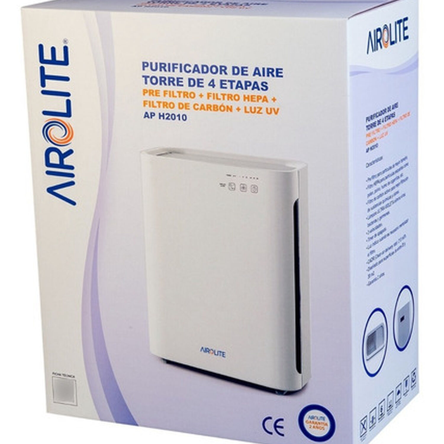 Purificador De Aire Airolite Torre Ap H2010 image number 9.0