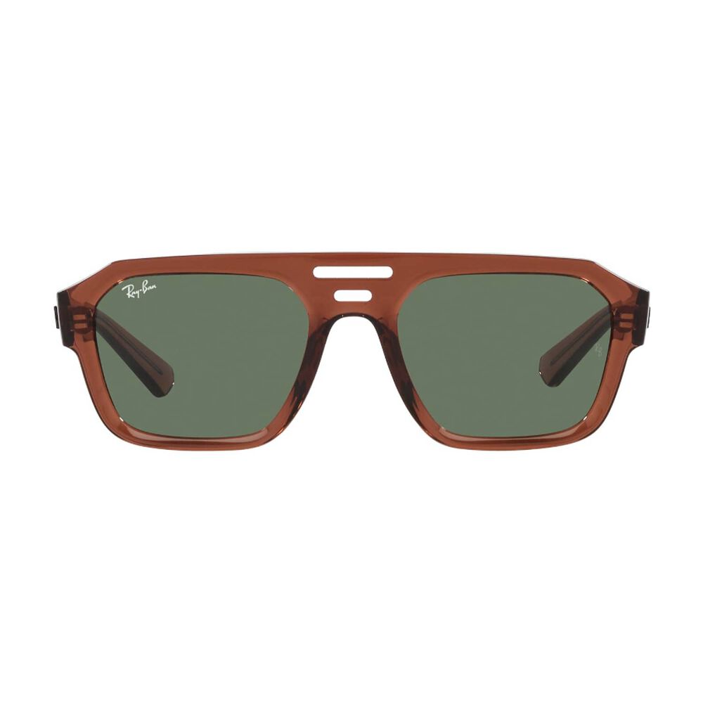 Lentes De Sol Corrigan Transparent Brown Bio-based Sustentable Ray-ban image number 0.0