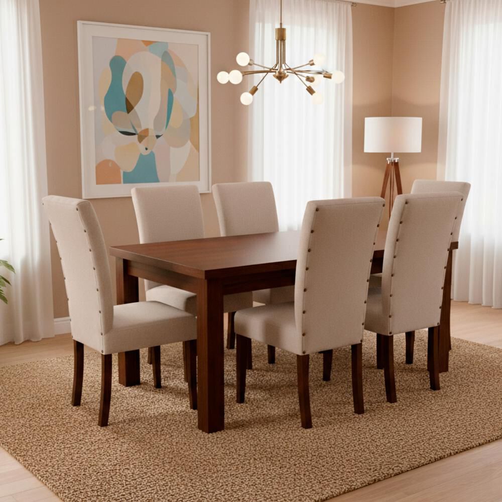 Juego De Comedor Living Factory Teka / 6 Sitiales image number 0.0