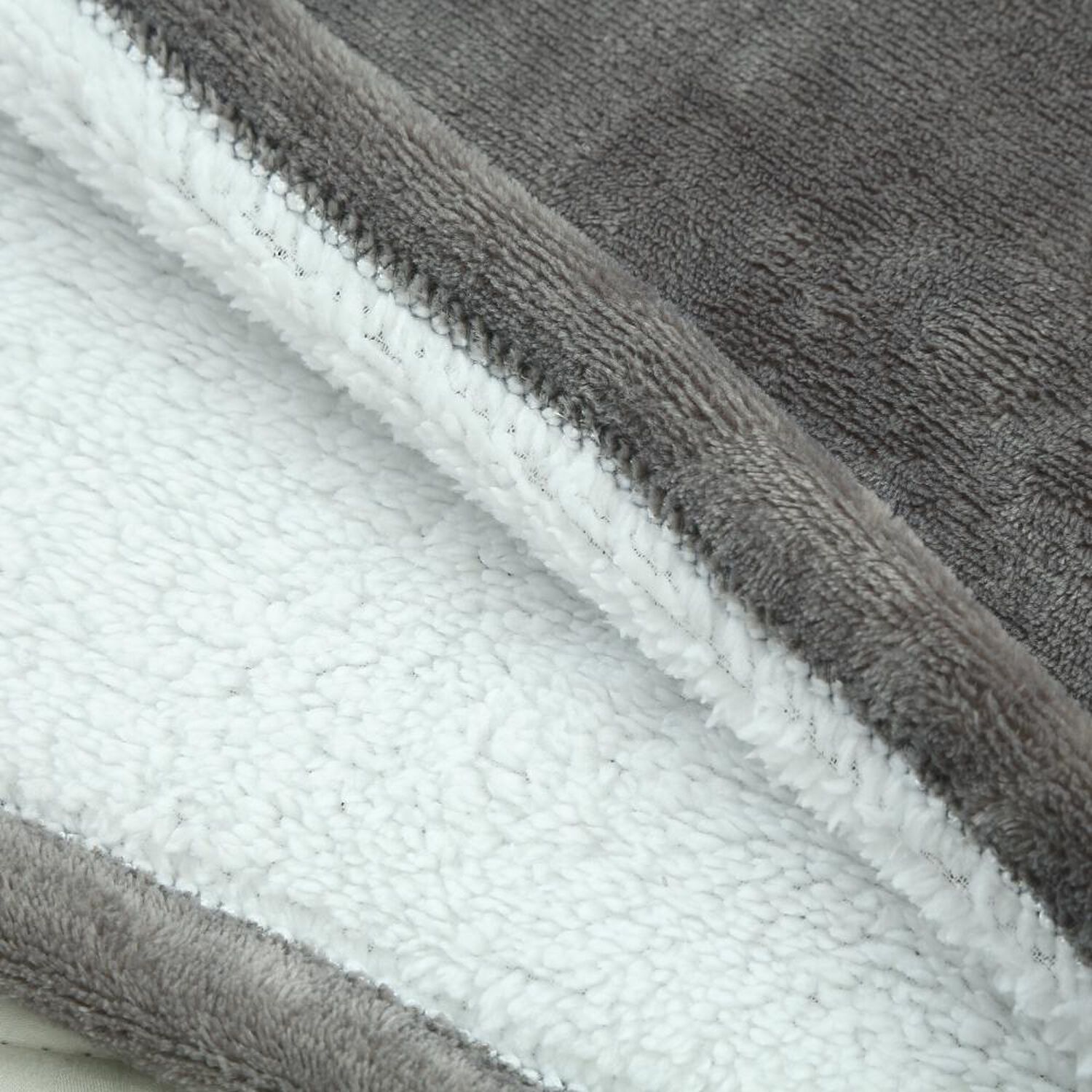 Frazada Sherpa Casaideal Poncho image number 2.0