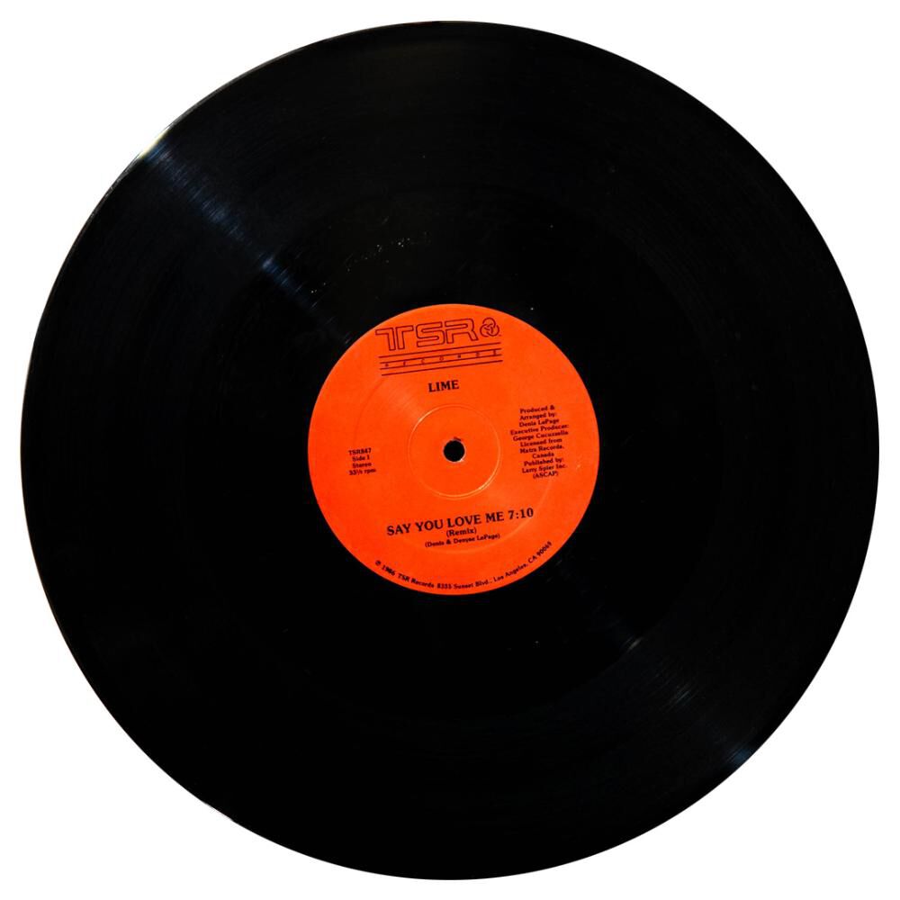 Lime - Say You Love Me | 12" Maxi Single Usado image number 2.0
