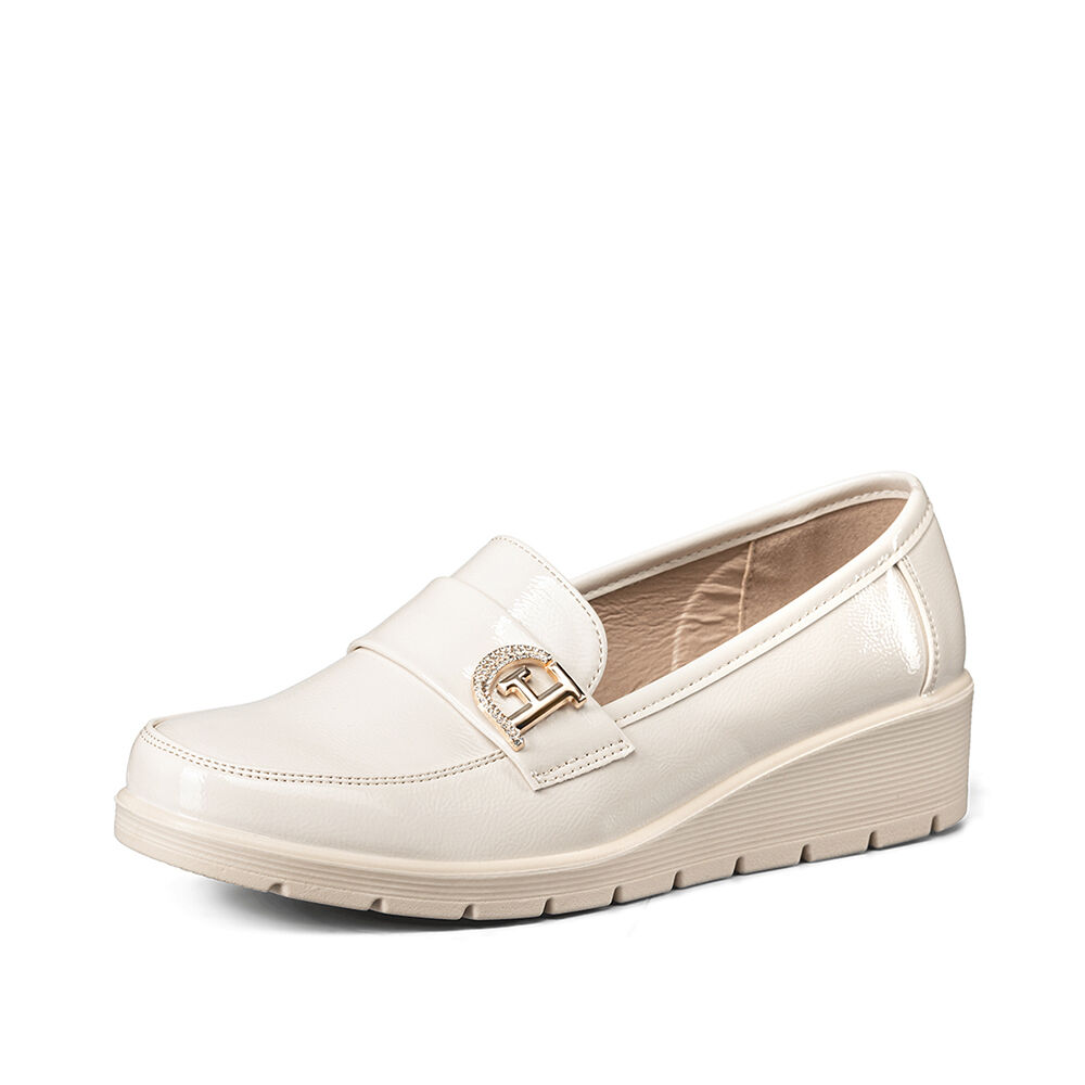 Mocasin Casual Mujer Charol Vintage Comodo Cuña Weide Jml10 image number 4.0