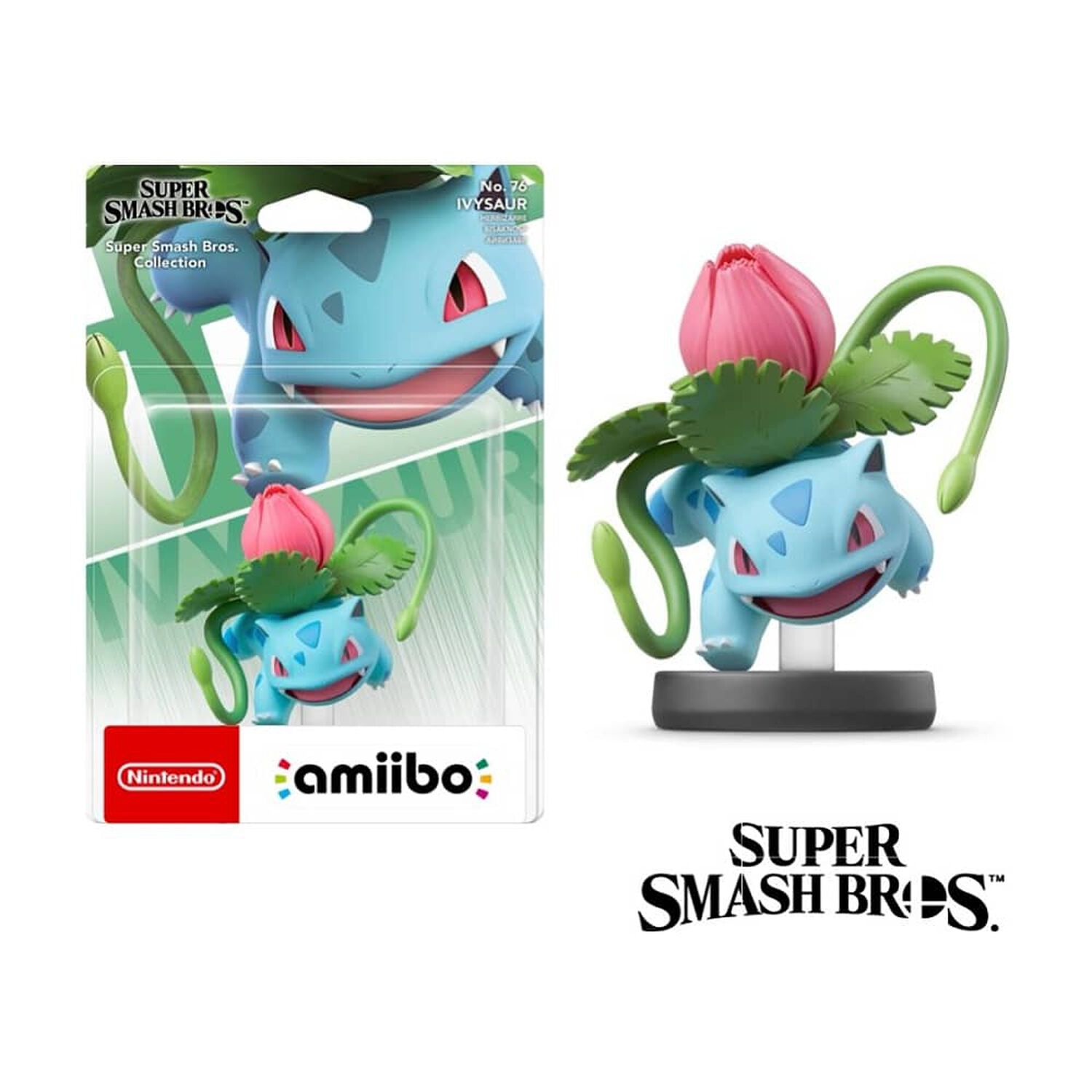 Amiibo Ivysaur Super Smash Bros Nintendo image number 0.0