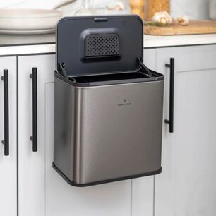 Basurero Antihuellas 5 Lts Simple Cook