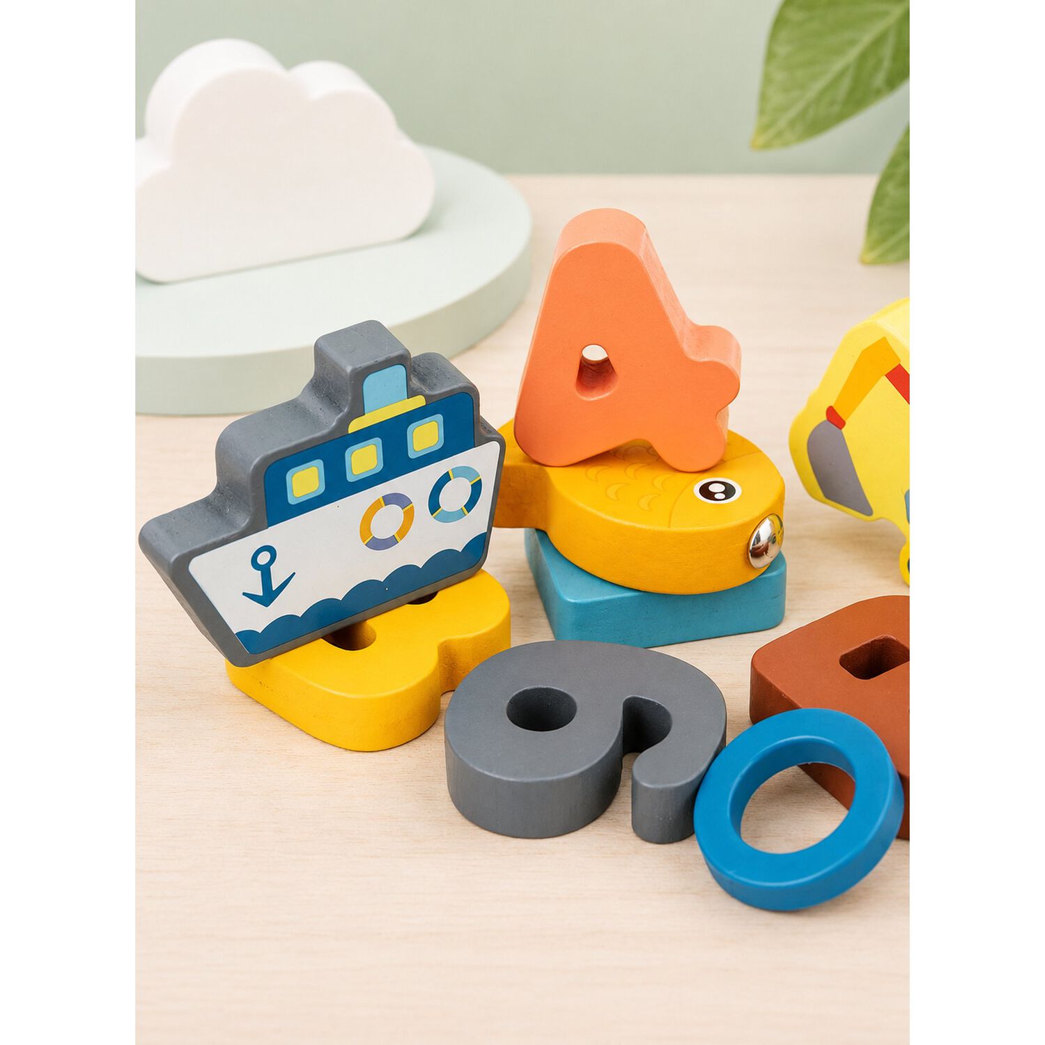 Juego Educativo Montessori Tablero Did&aacute;ctico De Figuras image number 7.0