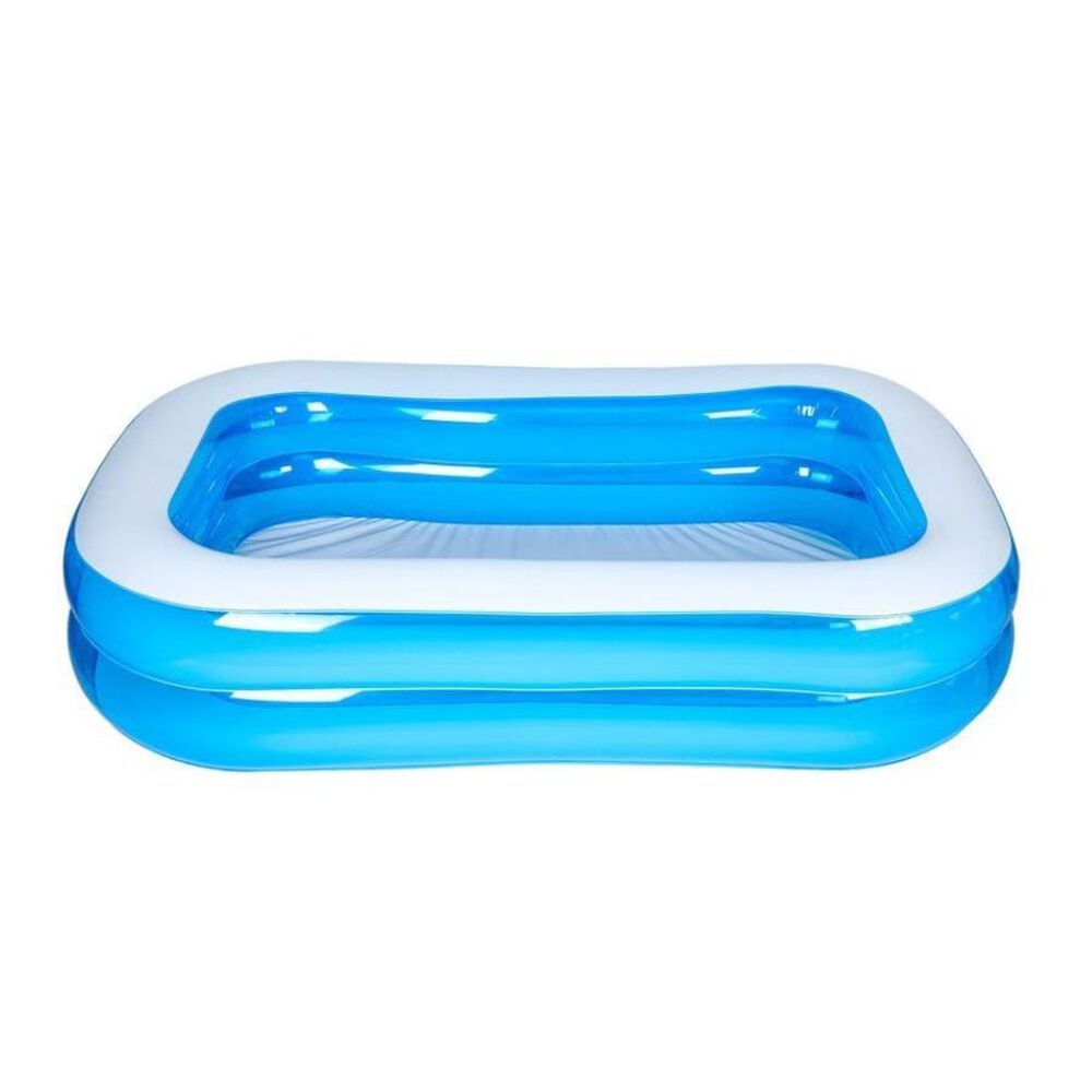 Piscina Inflable Rectangular De 200x140x40cm Verano Niños image number 3.0