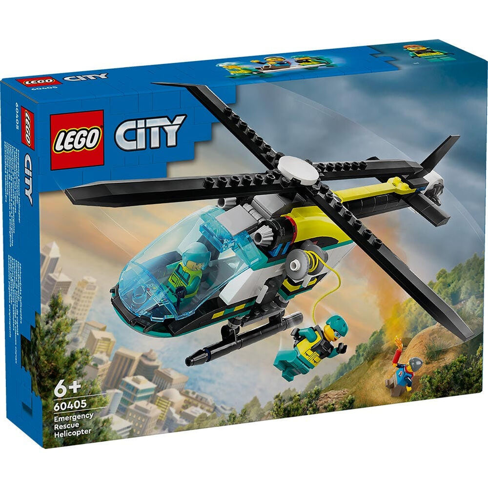 Lego City Helicóptero De Rescate Para Emergencias - 60405 image number 7.0