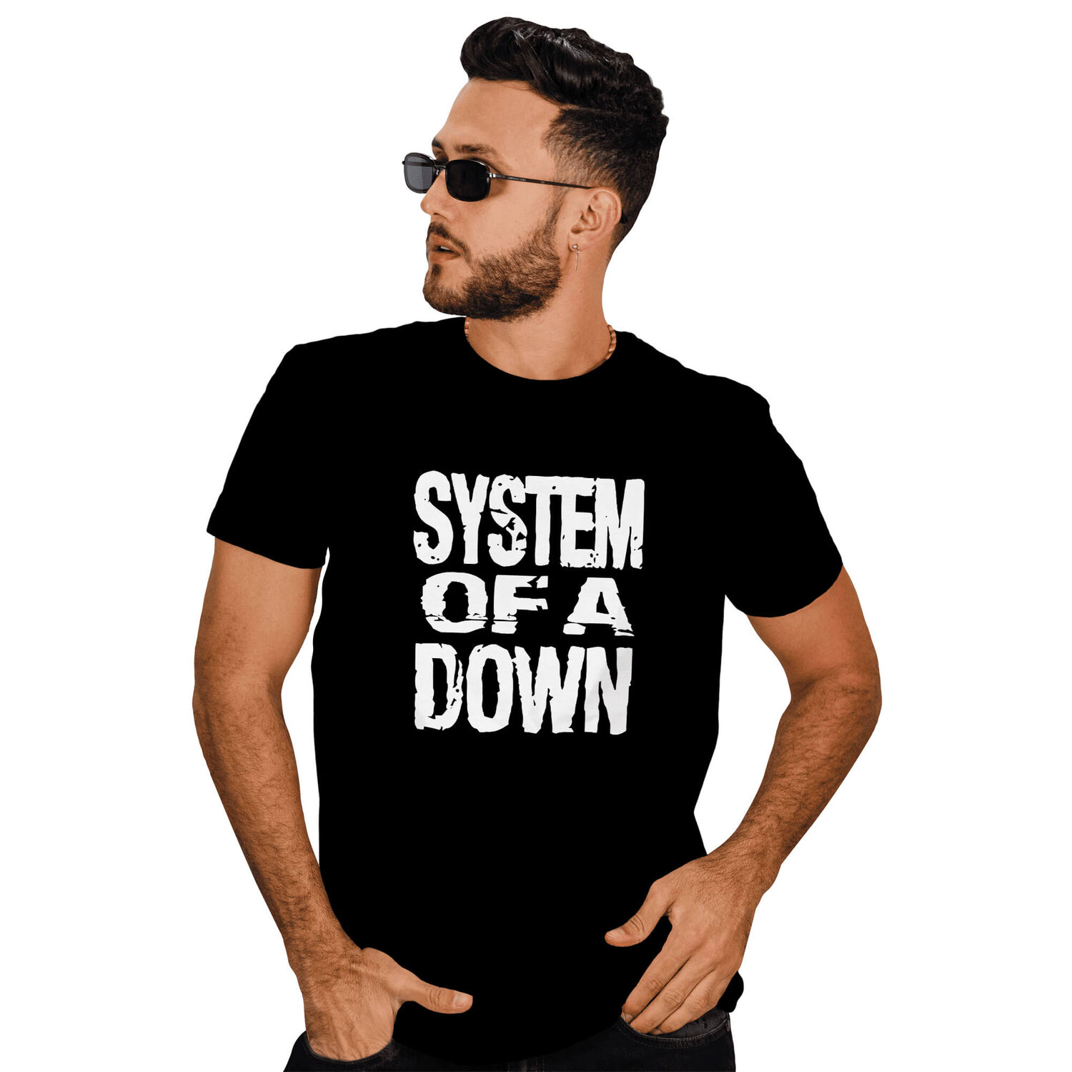 Polera Hombre System Of A Down Metal Rock image number 0.0