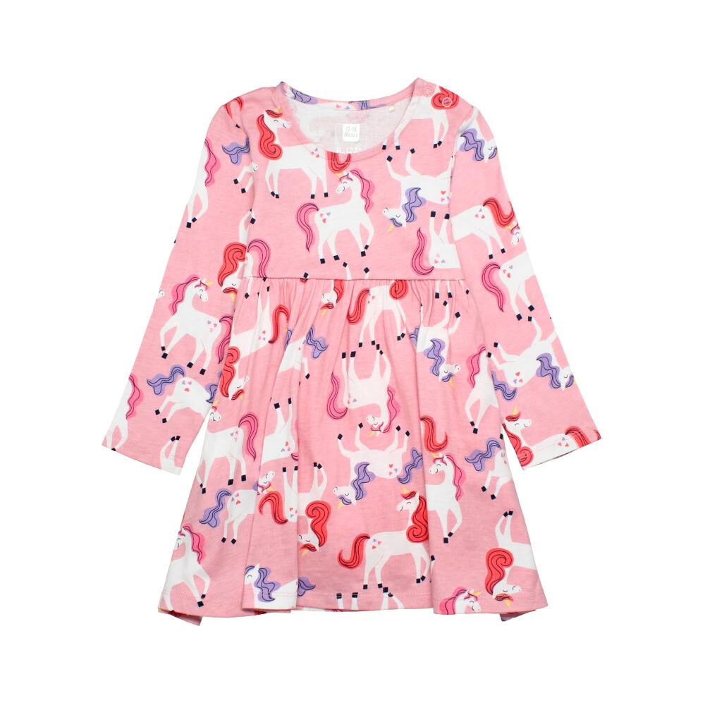 Vestido Manga Larga Bebe Niña Baby image number 0.0