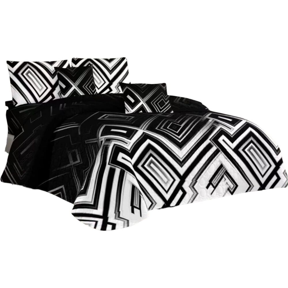 Cubrecama De Verano 2 Plazas Quilt + 2 Fundas De Almohada Cobertor Delgado Cmv-22 image number 0.0