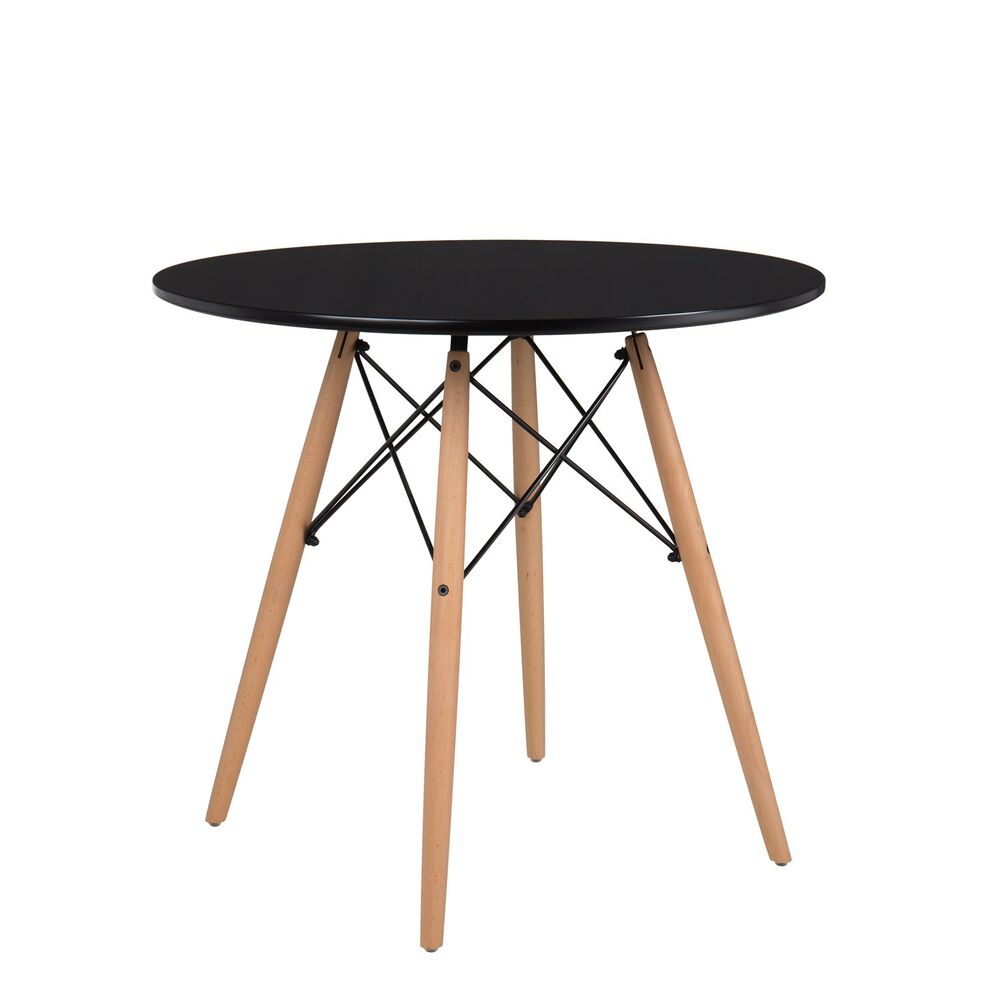 Mesa Eames Redonda 120cm Negra image number 0.0
