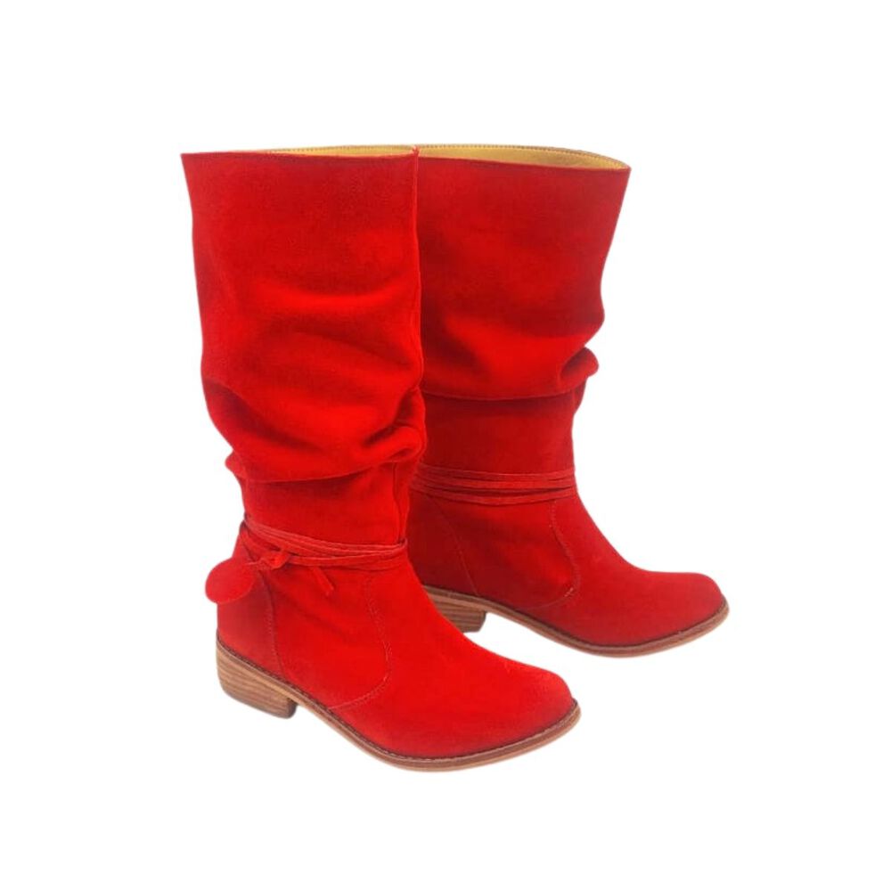 Bota Belen Rojo Pao Pecados image number 3.0