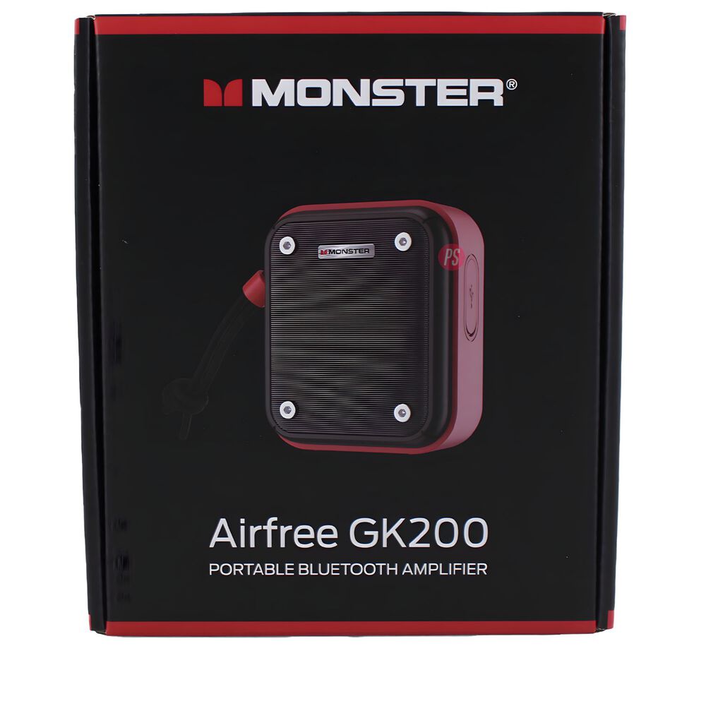 Parlante Monster Gk200 Rojo Bt 5.3 Con Micr&oacute;fono 52mm - Ps image number 2.0